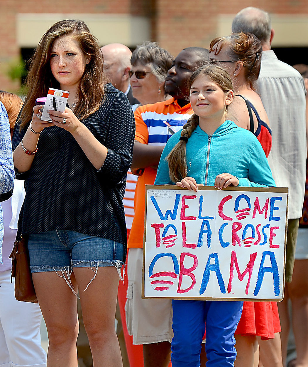 2015: President Barack Obama in La Crosse